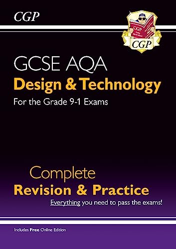 GCSE Design & Technology AQA Complete Revision & Practice (with Online Edition): for the 2024 and 2025 exams (CGP AQA GCSE DT) von Coordination Group Publications Ltd (CGP)